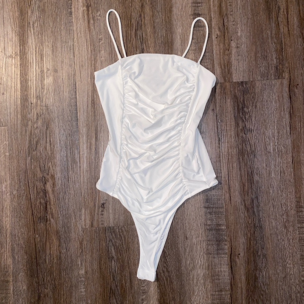 White Tank Bodysuit